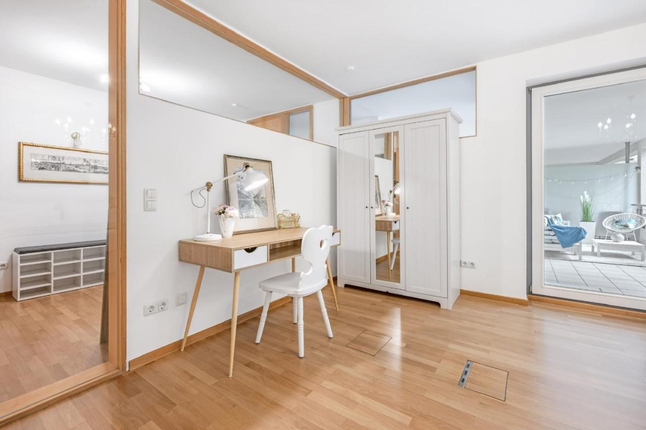 מינכן Zwei Zimmer Wohnung Im Stadtzentrum Mit Tiefgaragenplatz מראה חיצוני תמונה